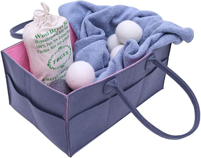 Wool Dryer Balls Organic XL 6-Pack, Reusable Natural Fabric Softener, Dryer - Image 5