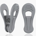 Grey Hanger Clips 50 PCS by TOFIIGREM
