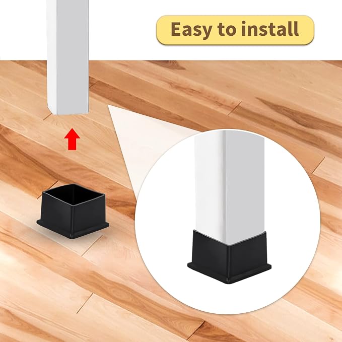 Flyshop Flexible Anti-Scratch PVC Patio Chair Table Leg Caps Tips Floor - Image 6
