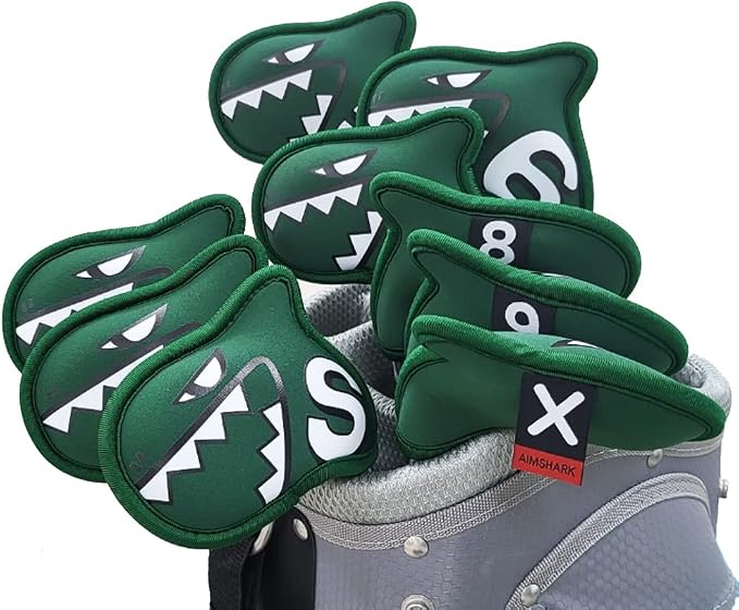 Palette Golf Iron Covers / 9pcs Set/Golf Head Covers/Golf Club Covers by AIMSHARK