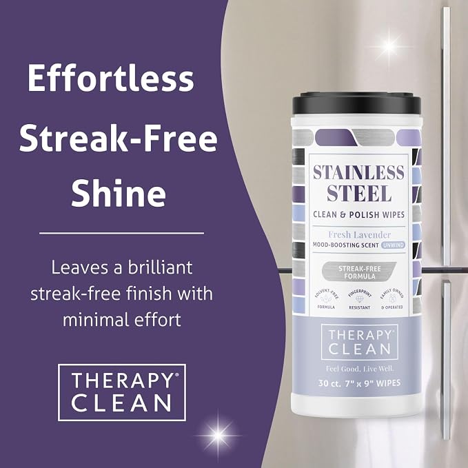 Therapy Stainless Steel Wipes, Dishwasher, and More - Image 2