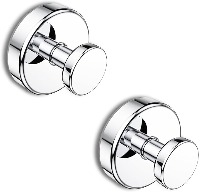 Suction Cup Hooks for Shower, Removable Towel Hooks for Bathroom Window Glass by Bntuk