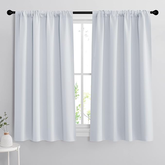 RYB HOME Window Curtains Room Darkening Energy Efficient Privacy Protect Drapes by RYBHOME