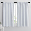 RYB HOME White Curtains for Bedroom by RYBHOME
