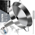 Walfos Extra Large Stainless Steel Funnel by Walfos