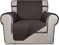 PureFit Reversible Quilted Sofa Cover, Water Resistant Slipcover Furniture by PureFit