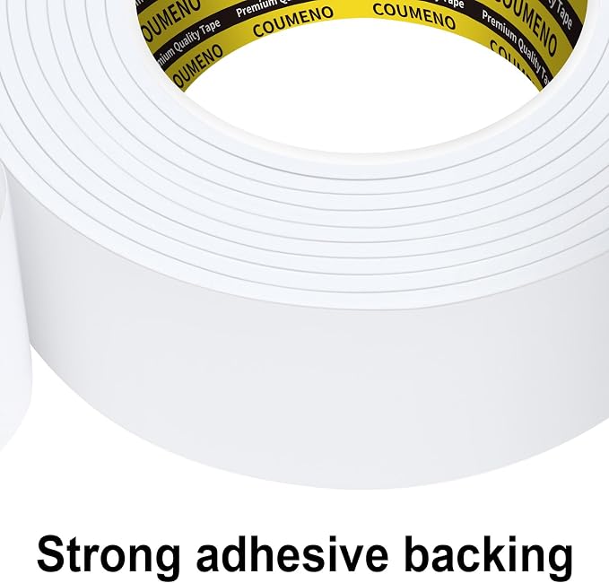2 Pack EVA Single-Sided Adhesive Foam Tape 1.2inx16.4FT Single-Sided Sealing - Image 5