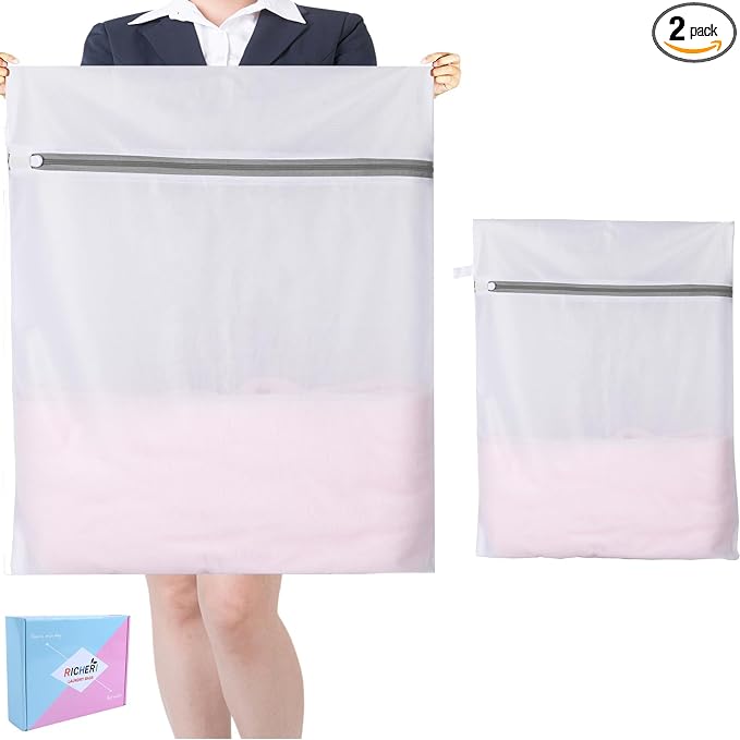 Mesh Laundry Bags, Mesh Wash Bags Durable Mesh Structure by RICHERI