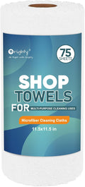 Orighty Microfiber Cleaning Cloths, 75 Sheets Shop Towels, Reusable Paper by AllRightinOrighty