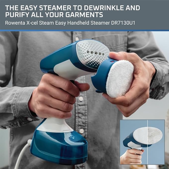 Rowenta, Steamer for Clothes, X-Cel Easy Steam Handheld Steamer, 15 Second - Image 2