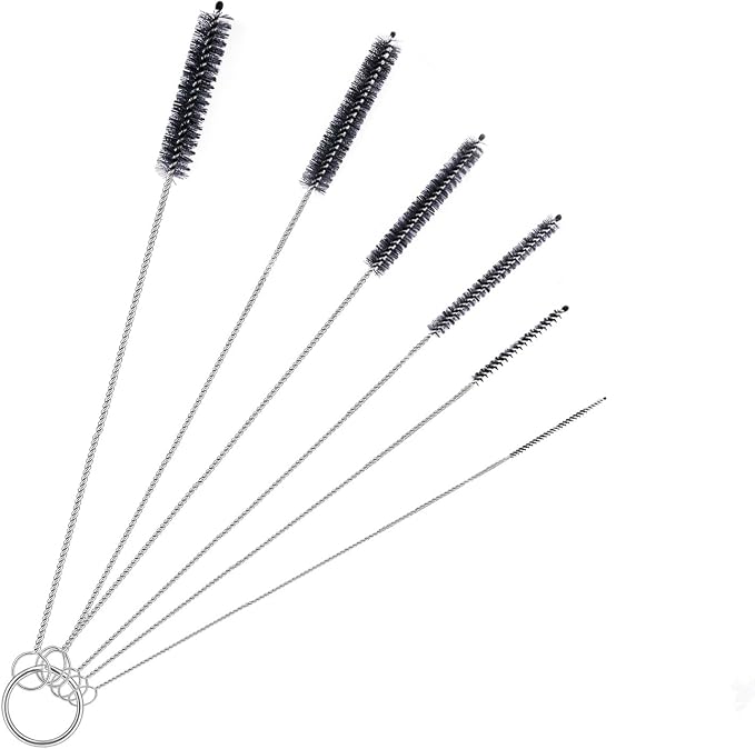 Straw Cleaner Brush Set, 6 Piece Long Drinking Straws Cleaning Brush Pipe Tube - Image 8