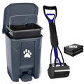 Dog Poop Trash Can Outside by Unknown