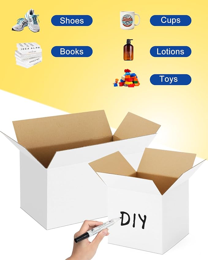 Assorted-Sizes-Shipping-Boxes-45-Pack: 6x4x4 & 8x6x4 & 9x6x4 - Image 6
