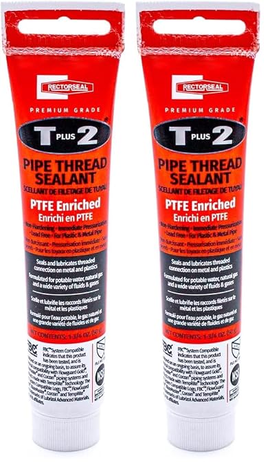 Rectorseal 23710 1-3/4-Ounce Tube T Plus Pipe Thread Sealant by RectorSeal