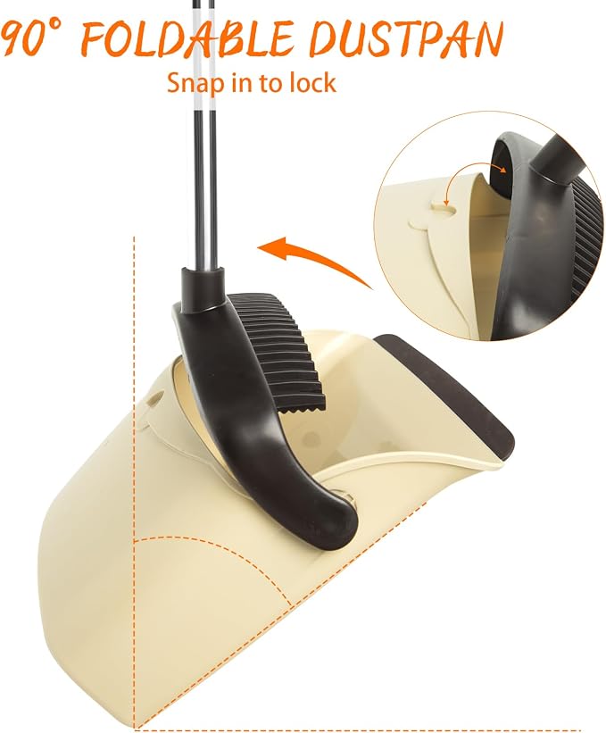Broom and Dustpan Set, Dustpan Combo - Image 5