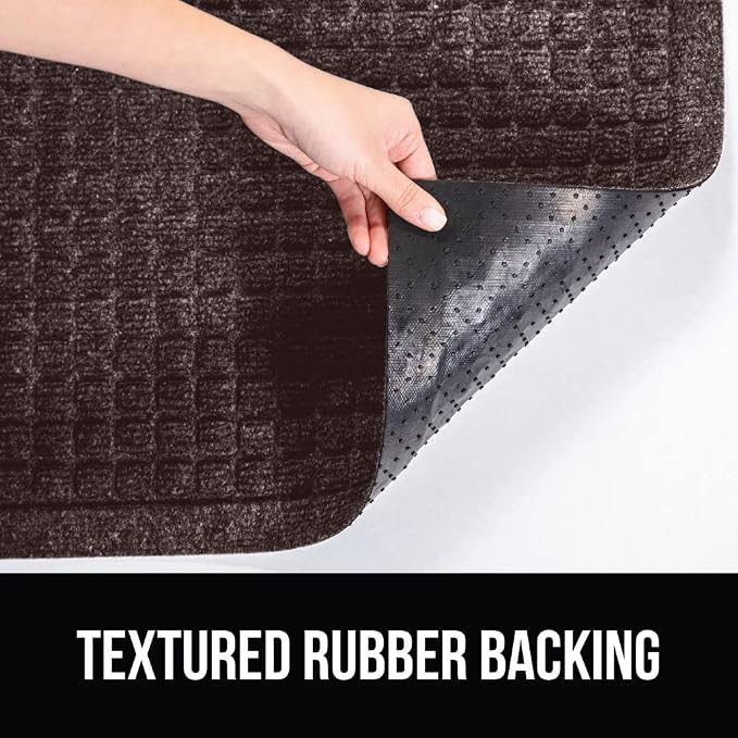 GORILLA GRIP Front Door Mat, Indoor Outdoor Ultra Absorbent HydroAbsorb Doormat - Image 3