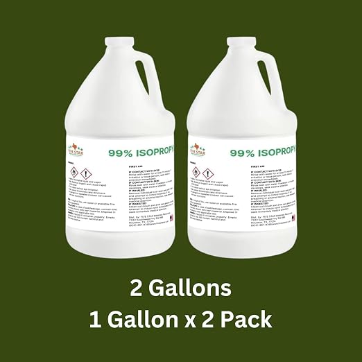 99% Pure Isopropyl Alcohol, 99 Percent IPA 1 Gallon, USP Grade, Made in The USA - Image 2