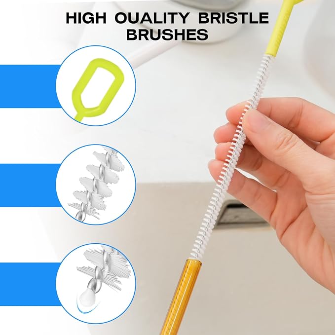 8-Piece Straw Cleaner Brush Set - Image 3