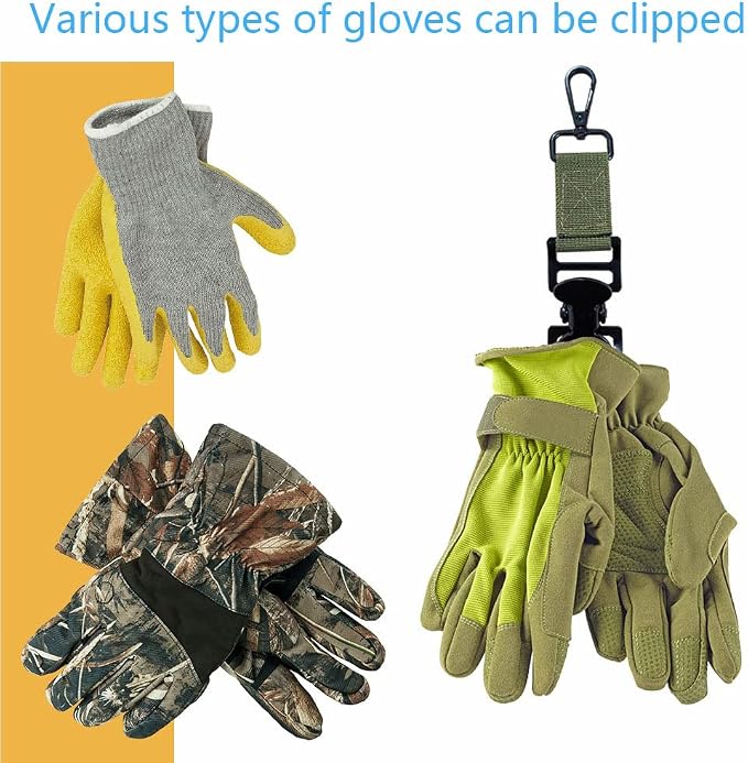 Glove Holder Clip Grabber for Work, Rescue Firefighter Turnout Gear - Image 3