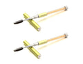 2PCS Mascara Brushes Eyebrow Eyelash Brushes Mascara Wands Applicators Eye by JOSALINAS