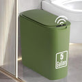 5 Gallon Motion Senor Bathroom Trash Can by TIPGO