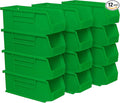 Akro-Mils 30224 AkroBins Plastic Storage Bins, Space-Saving Stackable Bins by Akro-Mils