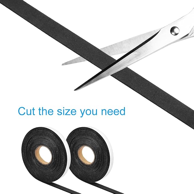 Seal Foam Tape, 1/2 Inch W x 1/16 Inch T Weather Stripping - Image 3