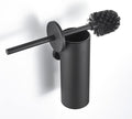 Toilet Brush and Holder Matte Black Toilet Bowl Brush Wall Mounted Toilet Brush by TINYROW