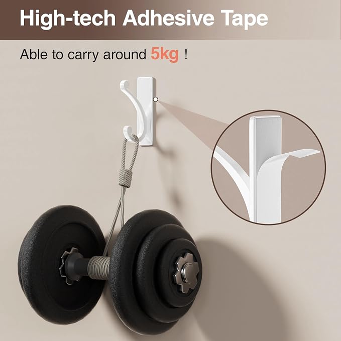 Adhesive Wall Hook for Towel/Coat - Image 3
