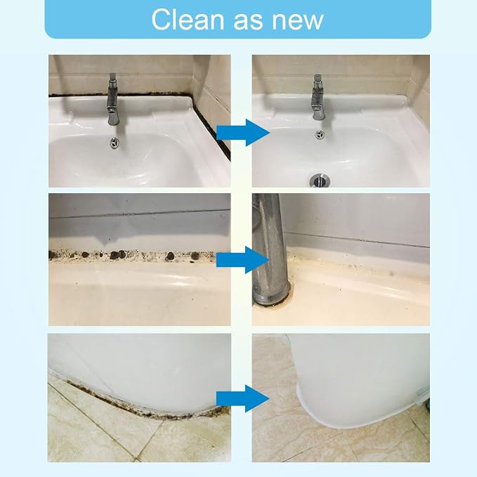 FOLLOWIN Mold and Mildew Bathroom Cleaner Gel 18oz, Household Stain Cleaner - Image 3