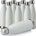 MEWAY 17oz Sport Water Bottle 8 Pack Vacuum Insulated Stainless Steel Sport by MEWAY