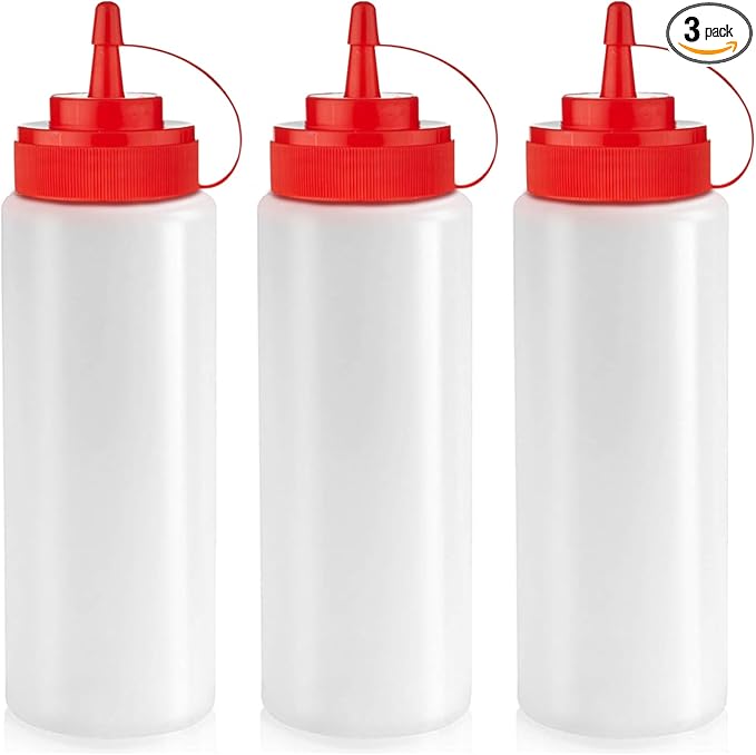 Norcalway 12 oz Condiment Squeeze Bottles by NorcalwayLLC