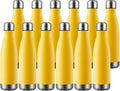 MEWAY 17oz Sport Water Bottle 12 Pack Vacuum Insulated Stainless Steel by MEWAY