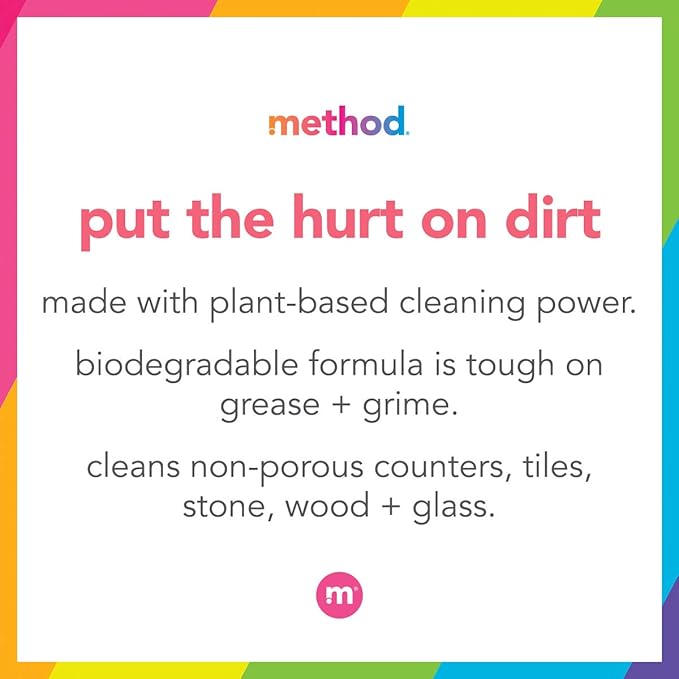 Method All-Purpose Cleaner Spray, Plant-Based and Biodegradable Formula Perfect - Image 4