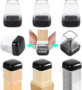 Ezprotekt 24 Pcs Clear Chair Leg Sliders by VisittheEzprotekt