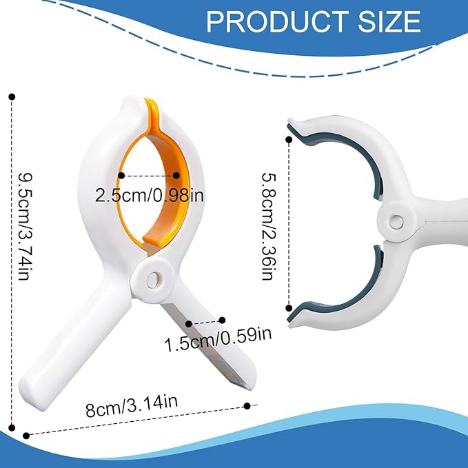 Extra Large Beach Towel Clips 15Pack, Swimming Pool Boat Towel Clips, Increase - Image 5