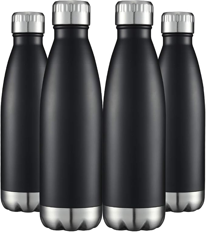 HASLE OUTFITTERS 17oz Stainless Steel Water Bottles Bulk, Vacuum Insulated by HASLEOUTFITTERS