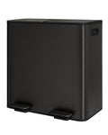GarveeHome 2 x 10.6 gal Stainless Steel Double Trash Can by GarveeHome
