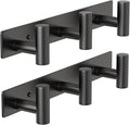 PMMASTO Coat Rack Wall Mounted, 3 "T Shaped Wall Hooks by PMMASTO