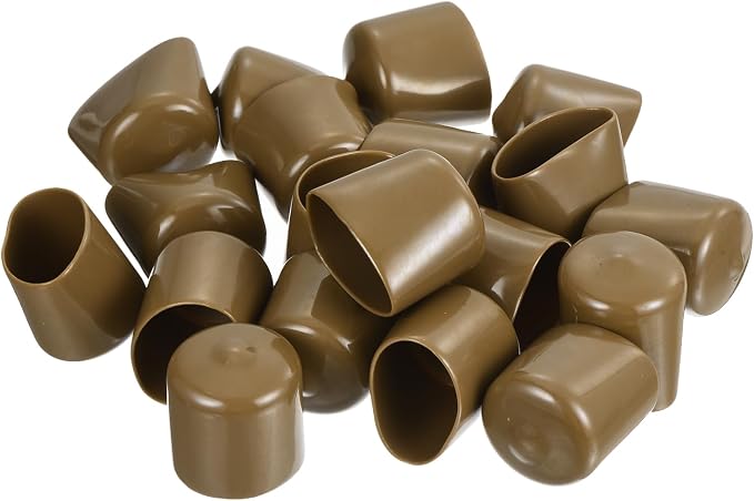 uxcell 20pcs Rubber End Caps 29mm ID Vinyl PVC Round Tube Bolt Cap Cover Screw - Image 4