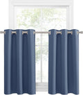 PONY DANCE Small Curtains for Door Windows, Wide 29 x Long 30, 1 Pair by PONYDANCE