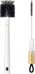 MR.SIGA Water Bottle Brush and Straw Cleaner Brush, Long Handle Bottle Cleaner by MRSIGA
