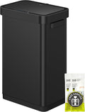 EKO Deluxe Mirage-T 50 Liter / 13.2 Gallon Touchless Rectangular Motion Sensor by EKO