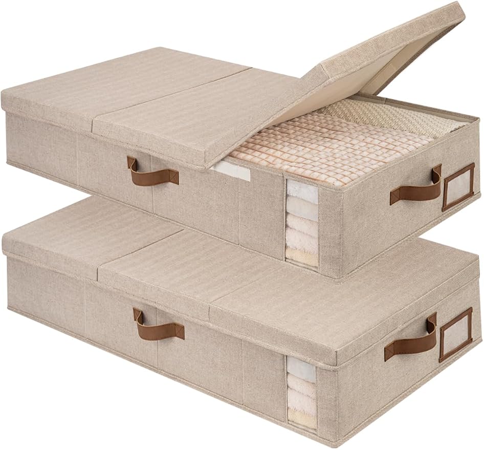 StorageWorks 2-Pack Jumbo Under Bed Storage Bins by StorageWorks