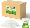 NORVENCE Soy Wax for Candle Making, Natural Soy Wax Flakes 40lb, Premium Candle by Unknown
