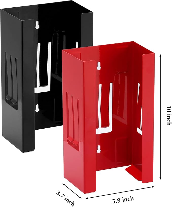EMENTOL 2PCS Magnetic Glove/Tissue Dispenser Holder Set, Mount Onto Tool Box or - Image 4