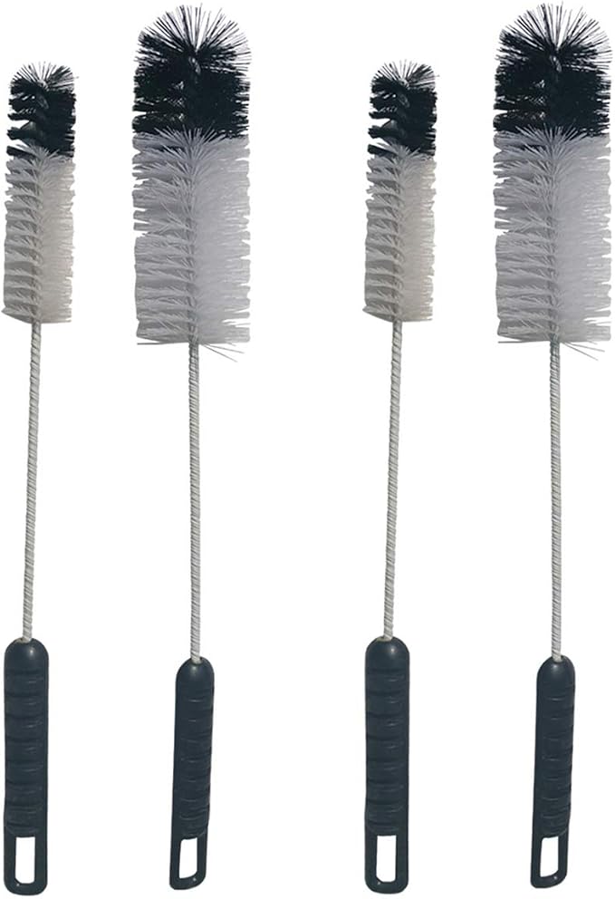 NewFerU Bottle Cleaning Brushes Long Handle Thin, Small Big Wire Cleaner by NewFerU