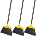 Kefanta 3 Pack Outdoor Broom Heavy-Duty Indoor Commercial Brooms 54 Inches by KeFanta