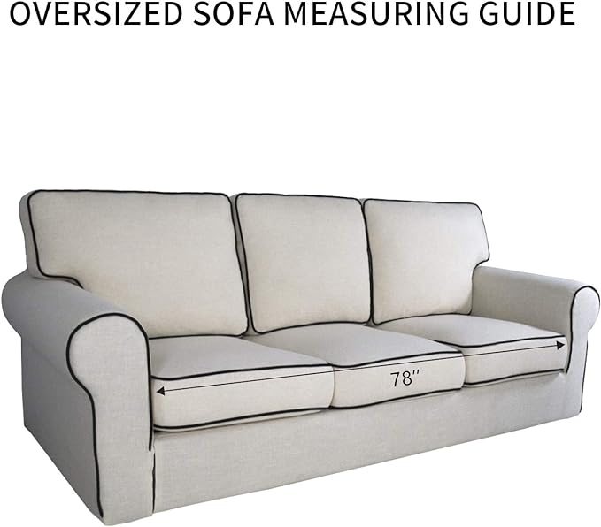 PureFit Reversible Quilted Sofa Cover, Water Resistant Slipcover Furniture - Image 7