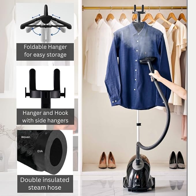 SALAV GS18-DJ Standing Garment Steamer - Image 5